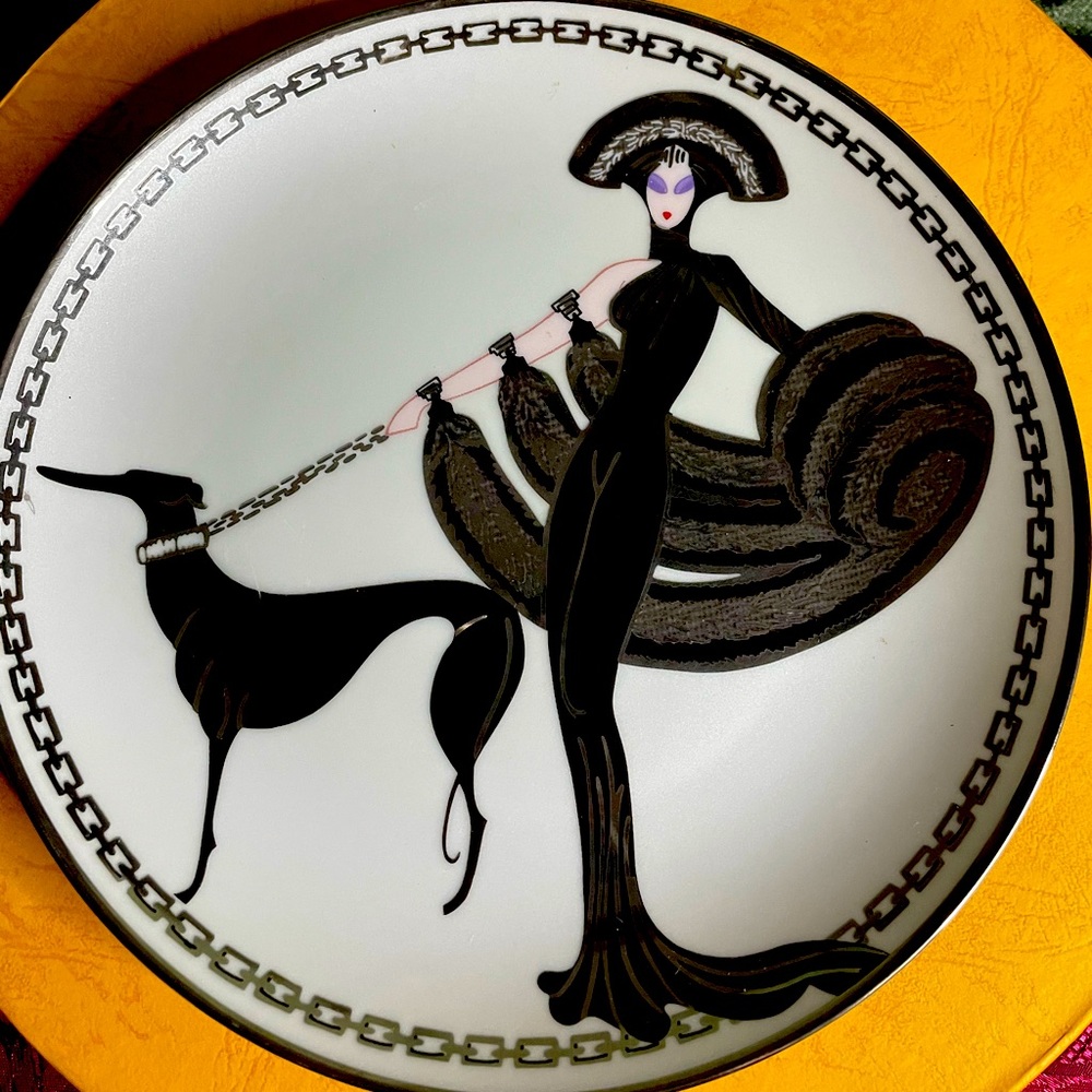 Vintage Art Deco Plate